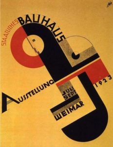 BAUHAUS 1923 - Poster by Joost Schmidt
